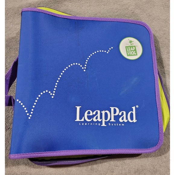 Leapfrog Other - LeapFrog My First LeapPad carrying case/storage case, Books & Cartridges Lot